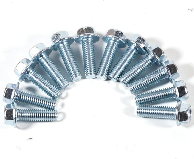 BEONEO 551664 for Chevy Intake Manifold Bolt 3/8-16x1 Chevrolet V8 Small Blocks 265 283 305 327 350 383 400 1955-1995 for MS 90314-2 Intake Manifold Gasket Zinc Coated 12 Bolts Gen I Heads - Image 5